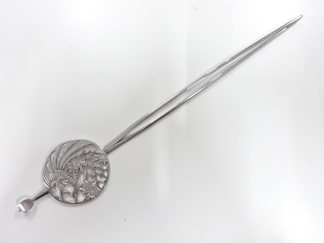 アンティーク　透かし　簪